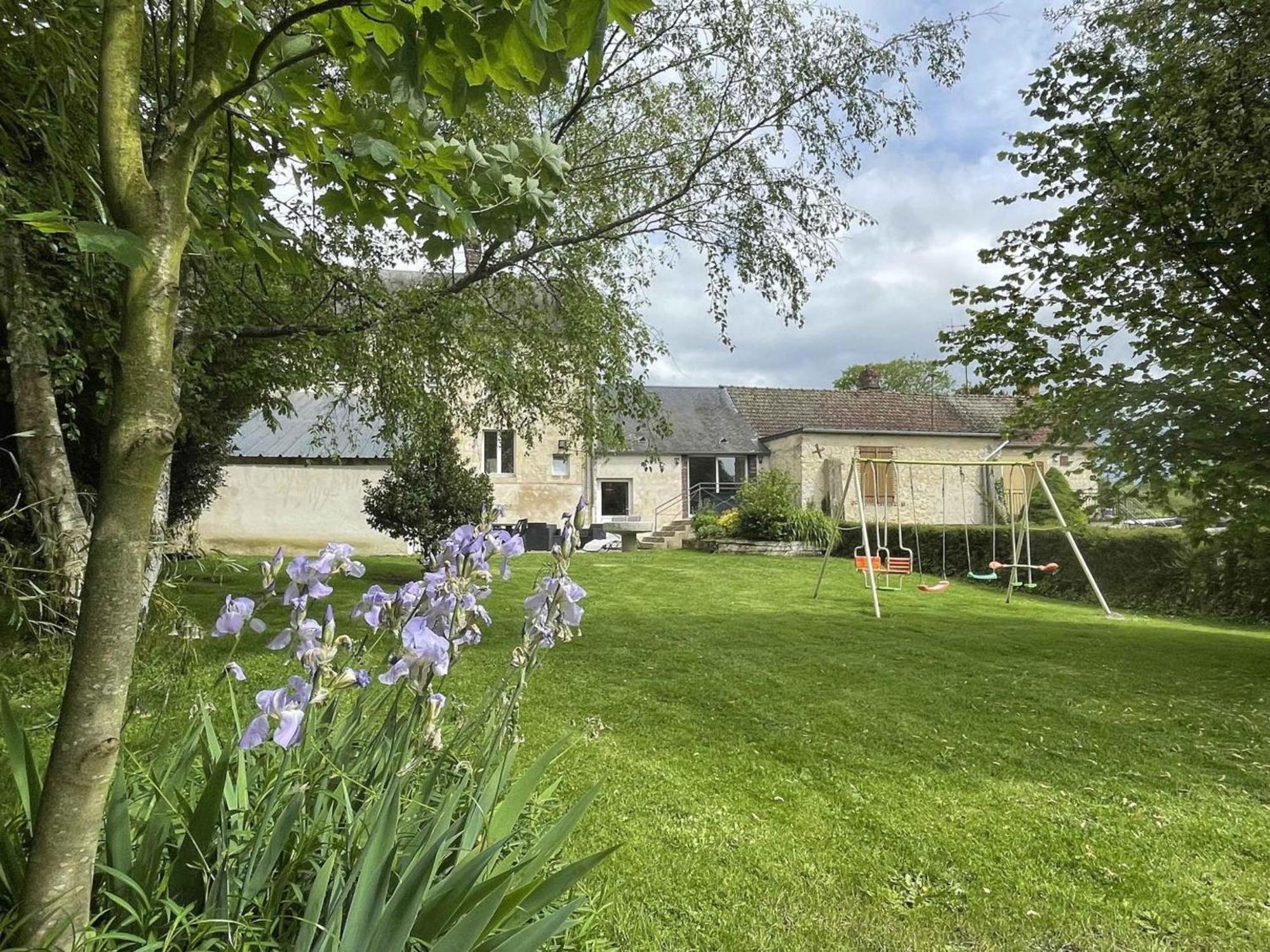 Maison Percheronne Spacieuse Avec Billard, Babyfoot, Et Jardin Clos, Animaux Bienvenus ! - Fr-1-497-65 La Mesniere 外观 照片